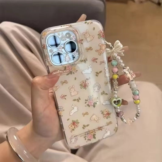 bunny floral case