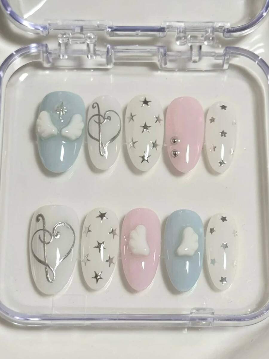 angel dream nails set