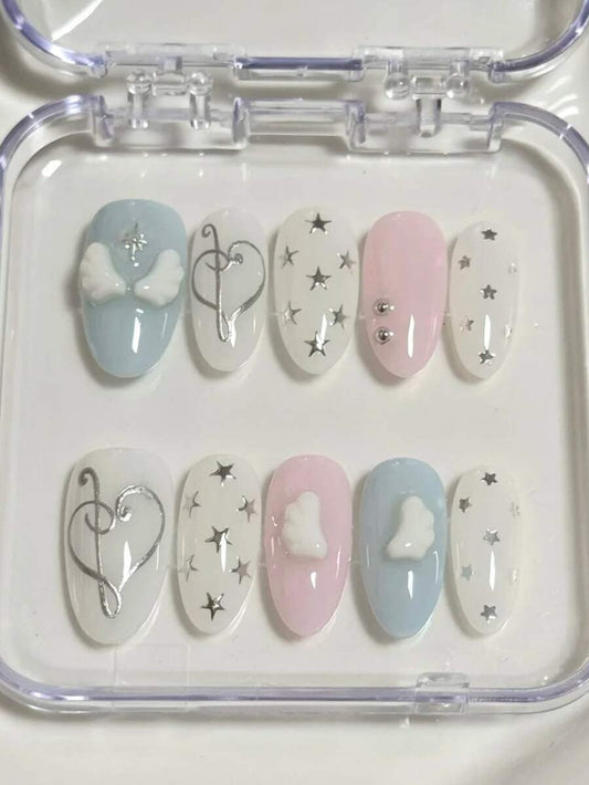 angel dream nails set