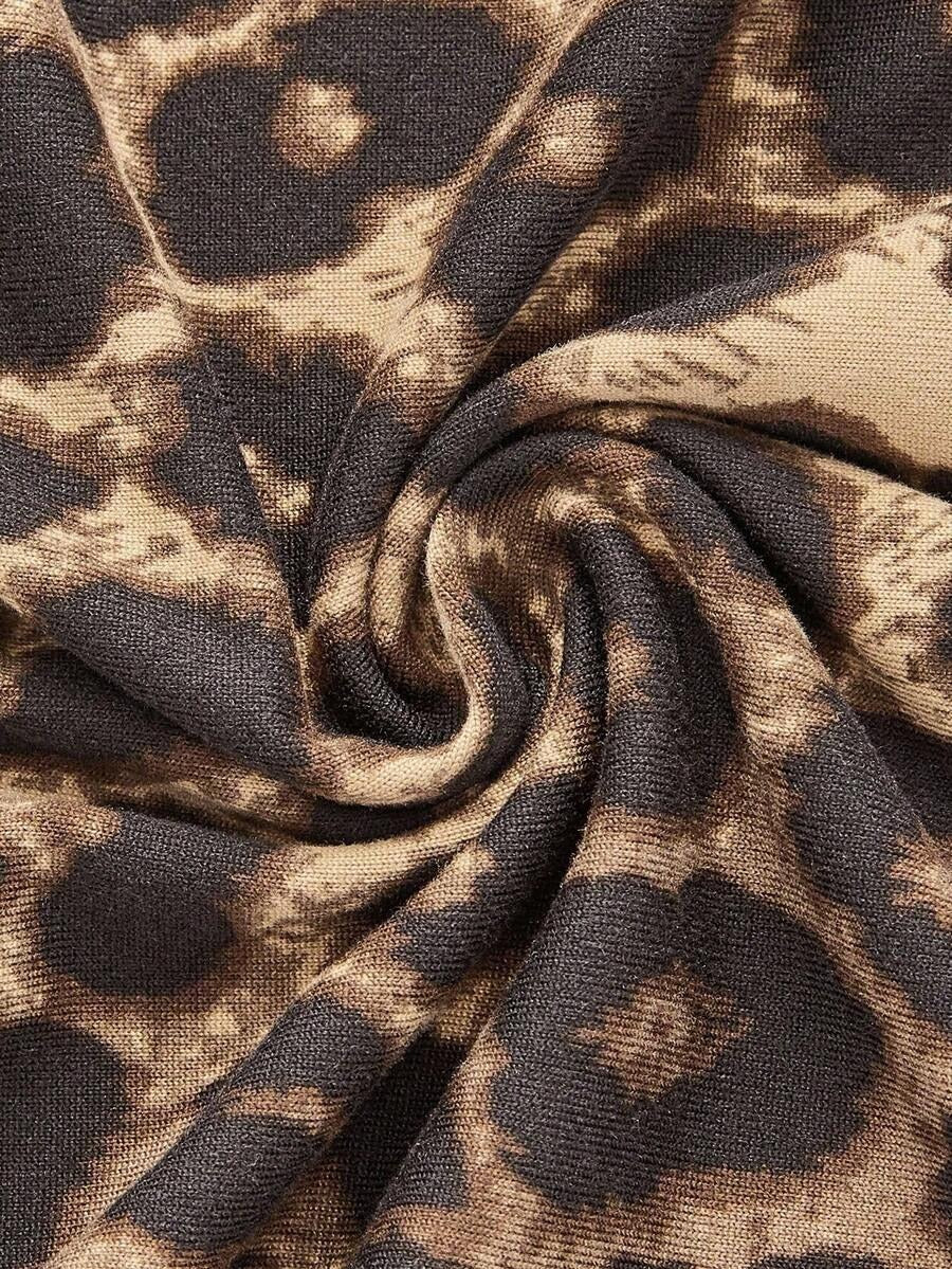 leopard print top