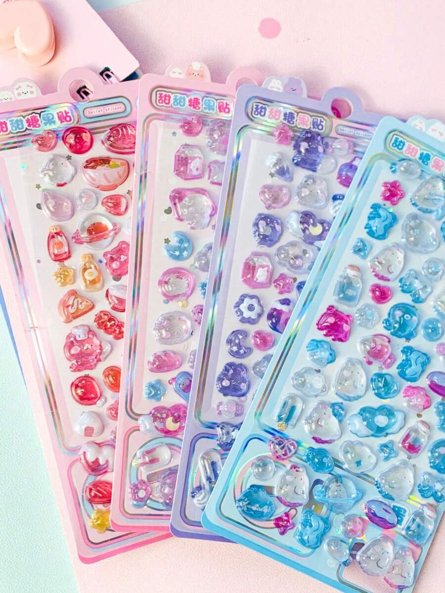 high quality 3d stickers