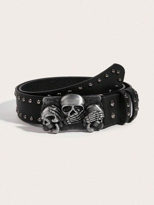 iron creed skull belt