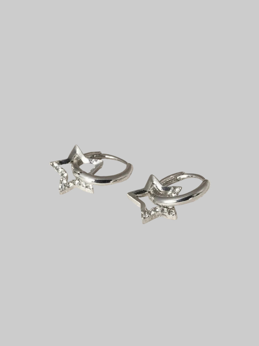 silver star hoops
