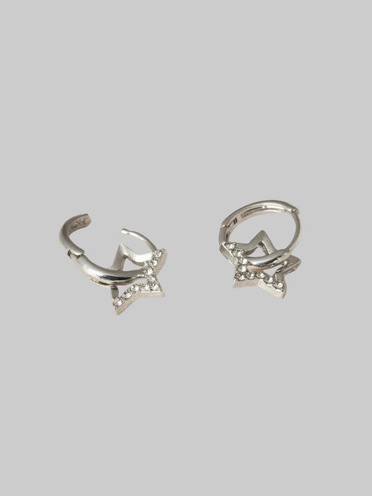 silver star hoops
