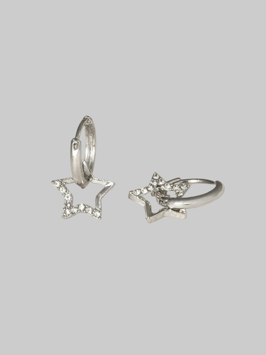 silver star hoops