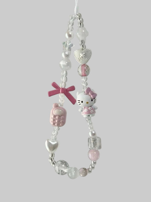 hello kitty phone charm