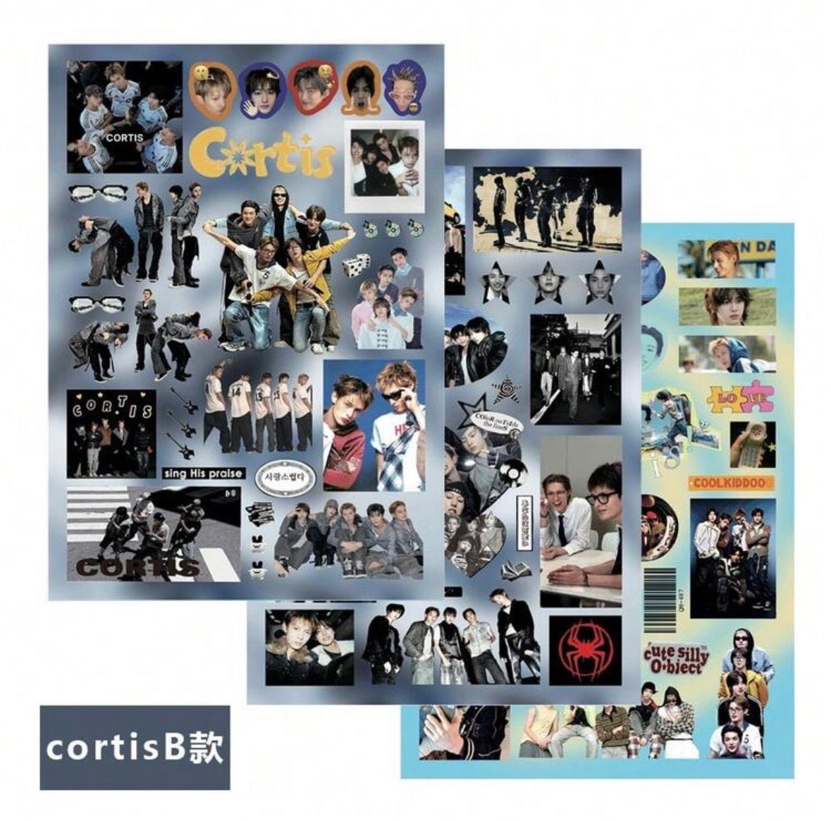 cortis: sticker sheets