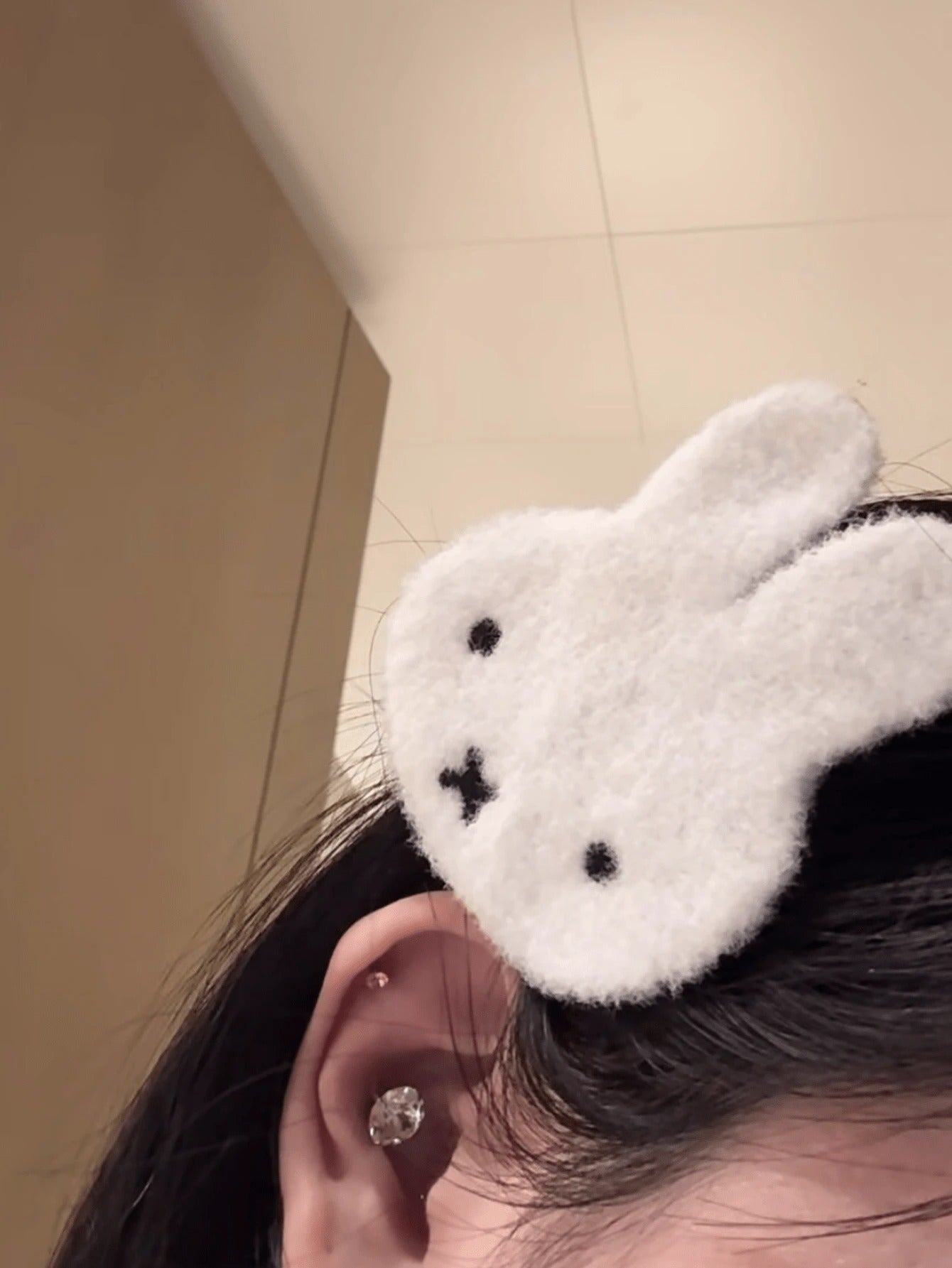 miffy bangs hair pin