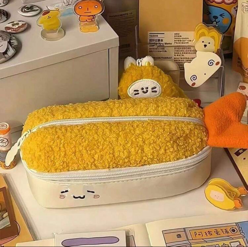 fired shrimp pencil case