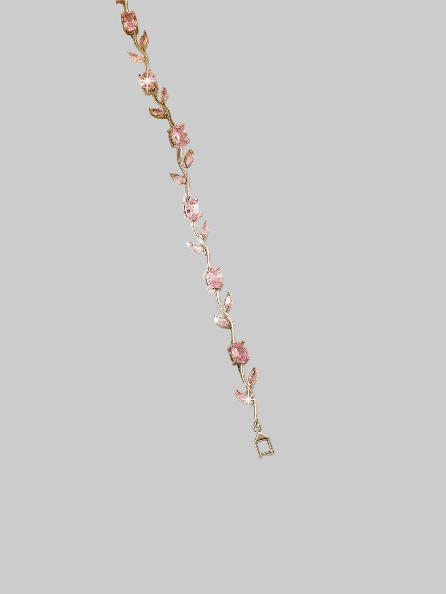 silver tulip bracelet