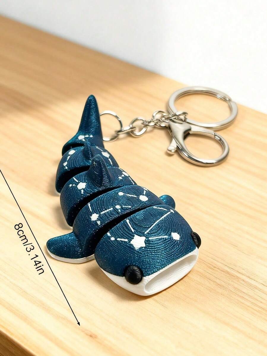 Whale keychain