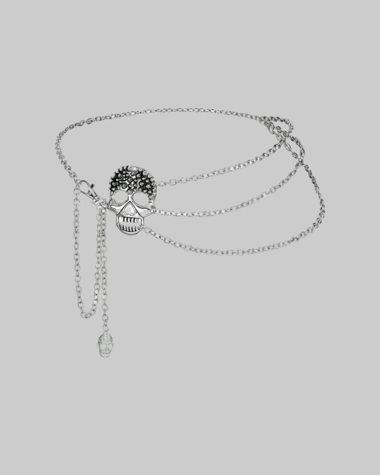 skull waist chain