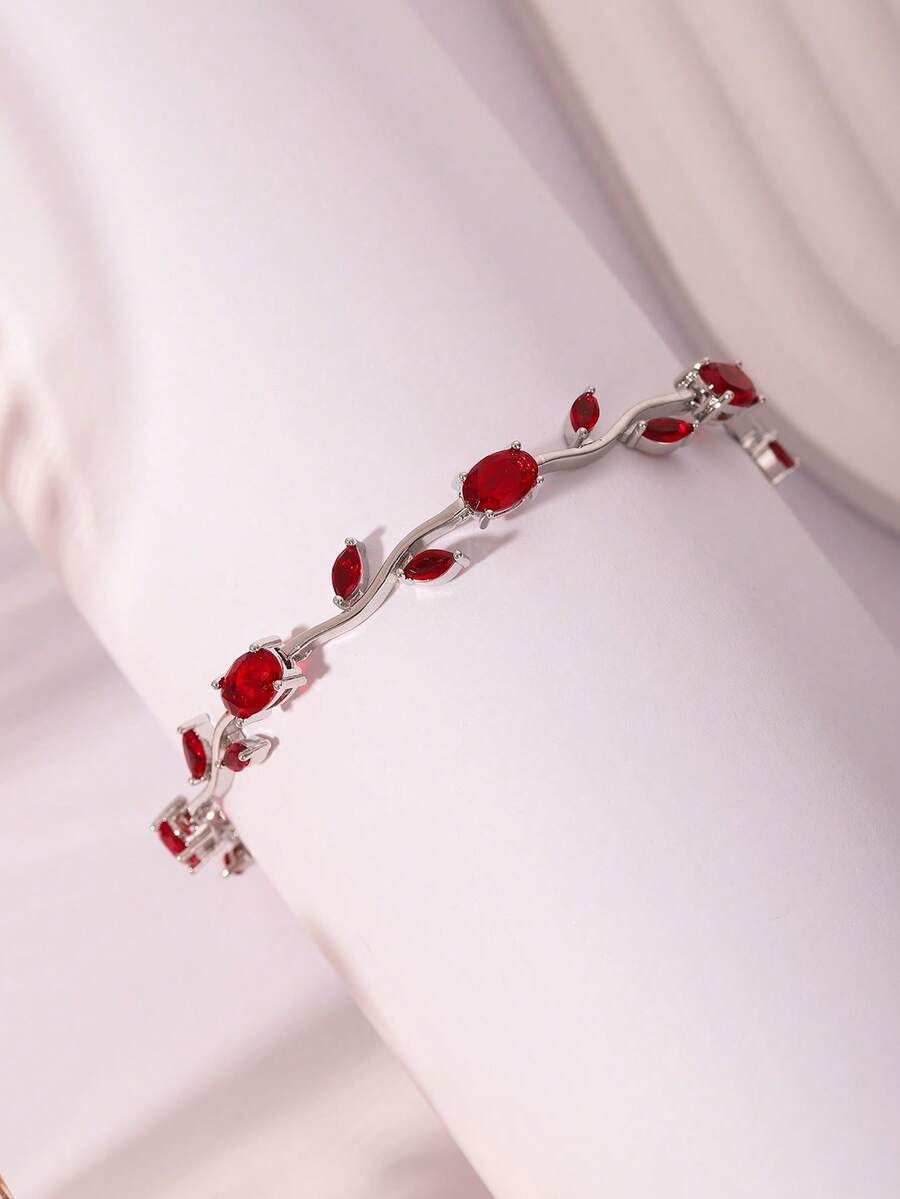 silver tulip bracelet