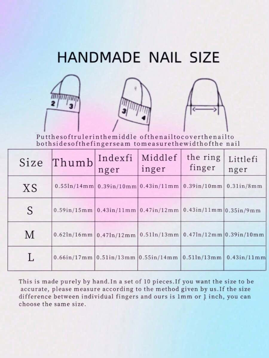 kawaii pastel nails
