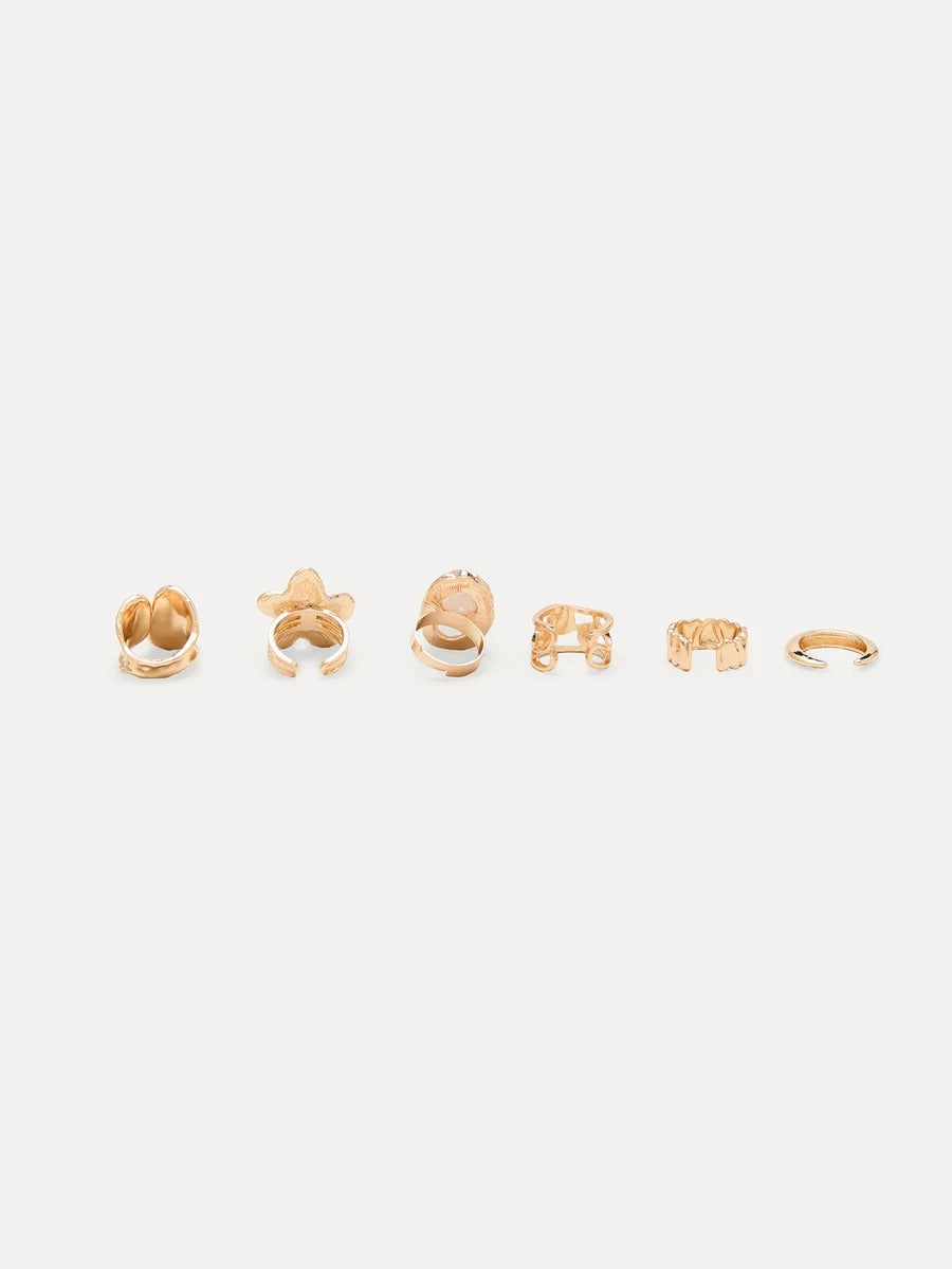 gold ring set