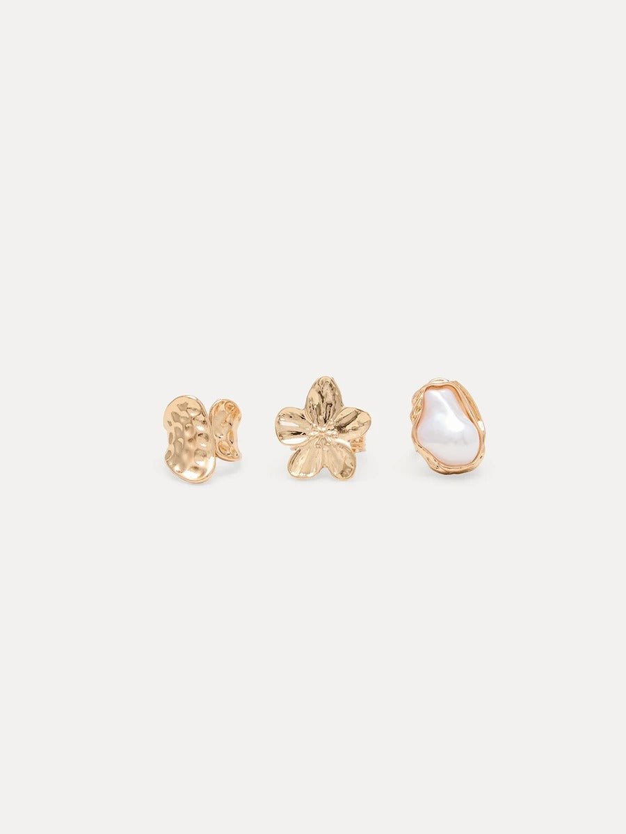 gold ring set