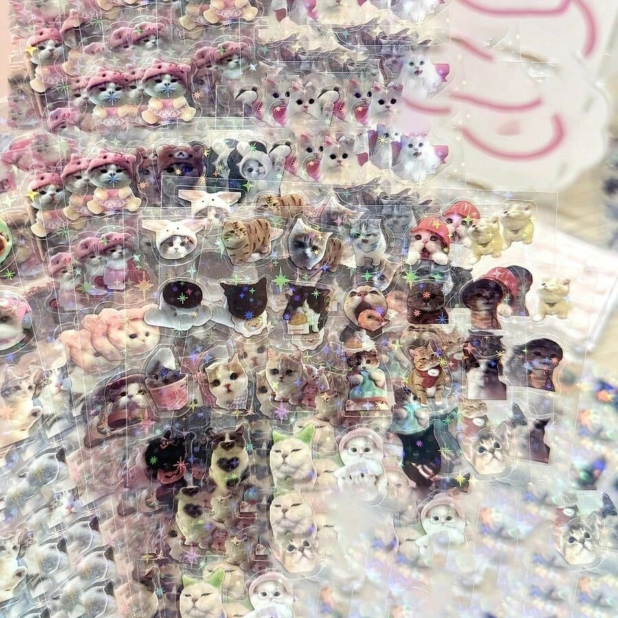 cat sticker sheets