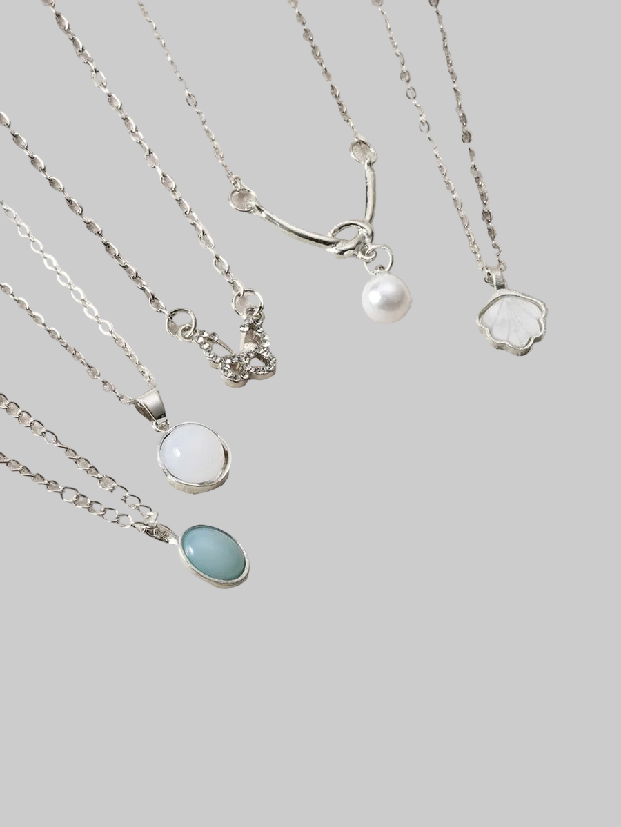 mermaid core necklace set