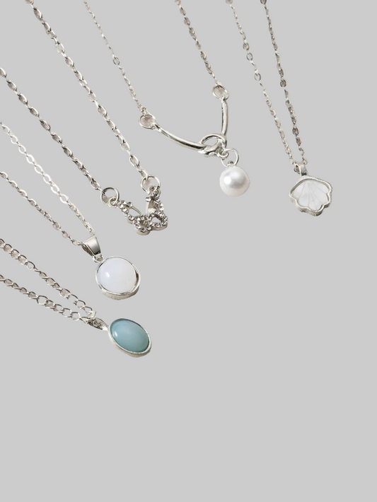 mermaid core necklace set