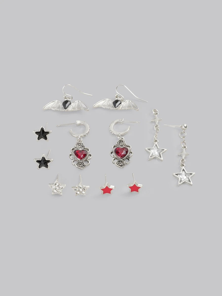 gothic earrings set