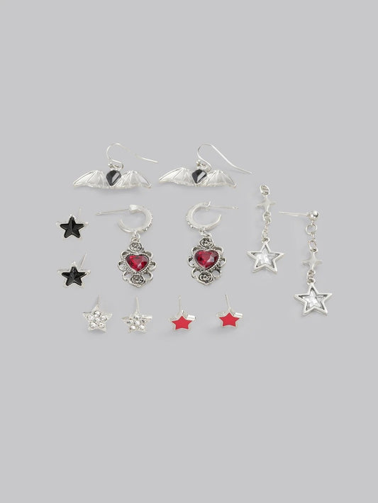 gothic earrings set