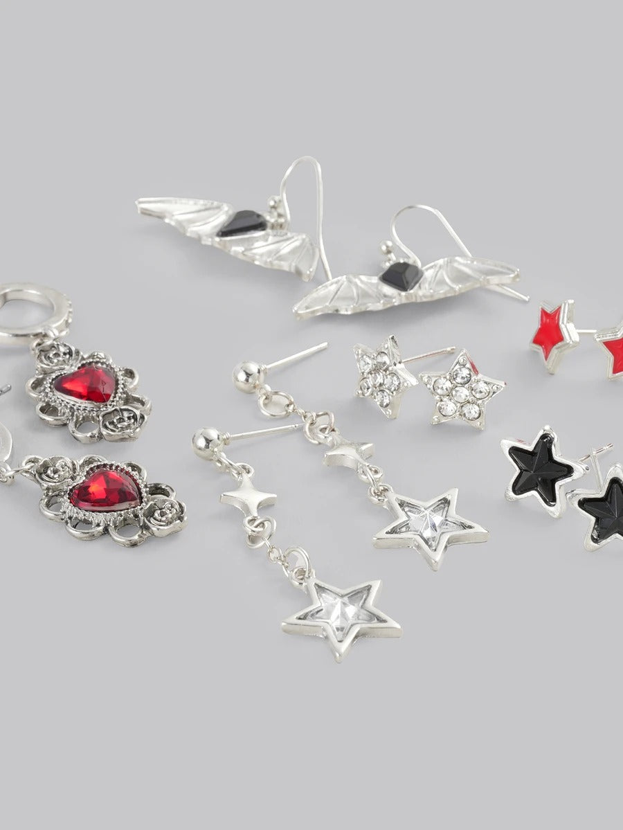 gothic earrings set