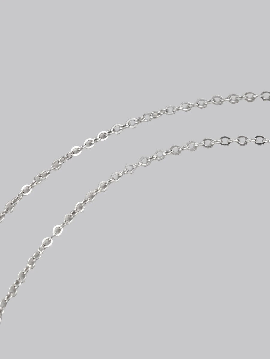 heart n sword matching necklace pair