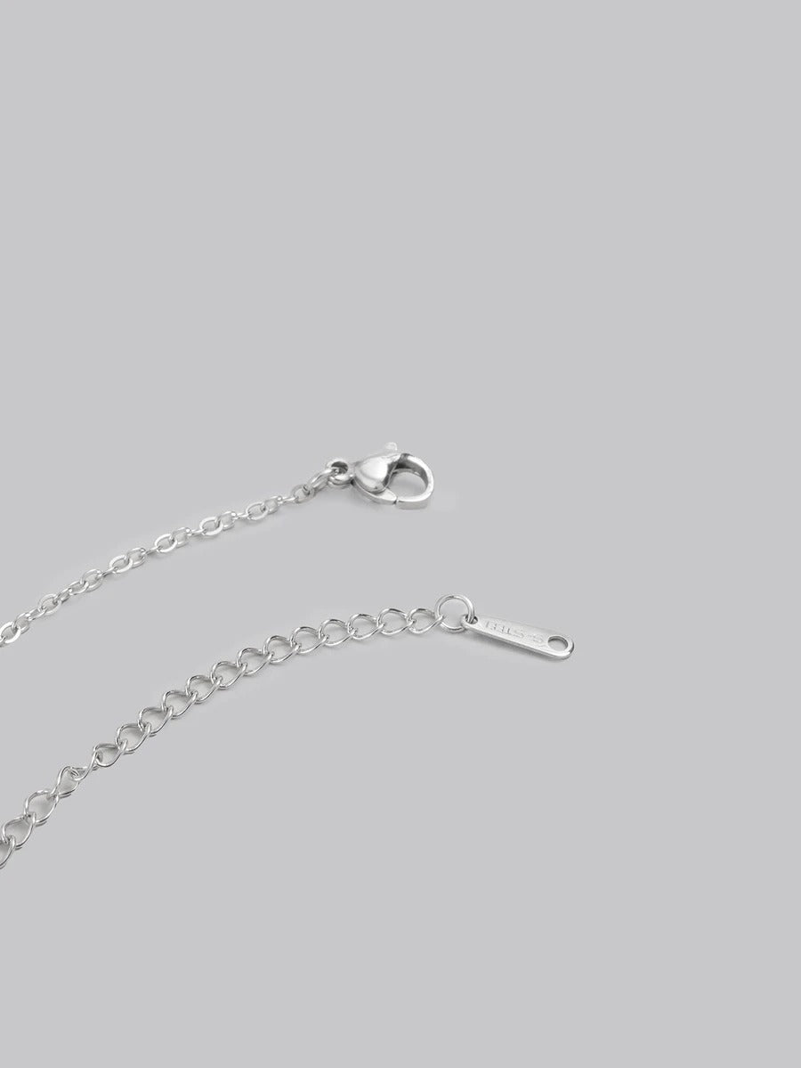 heart n sword matching necklace pair