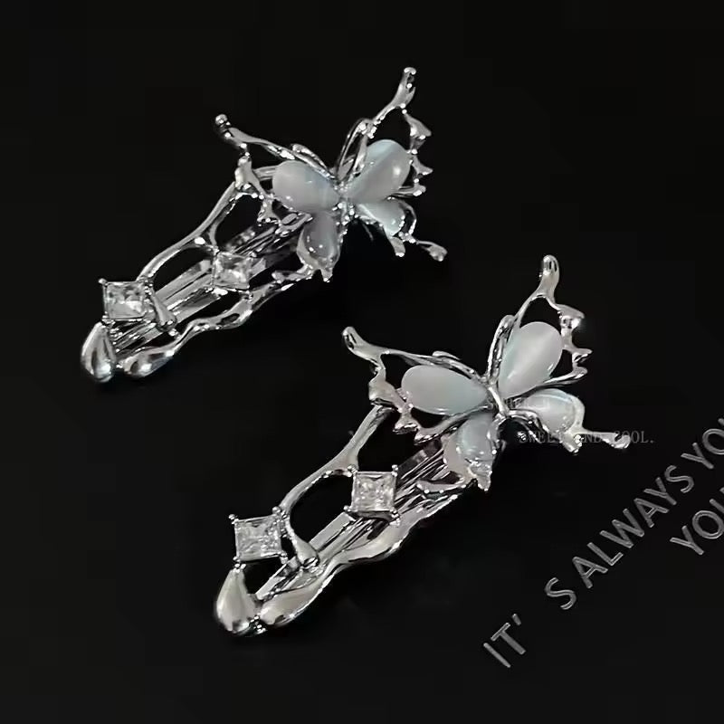 y2k butterfly hair pin