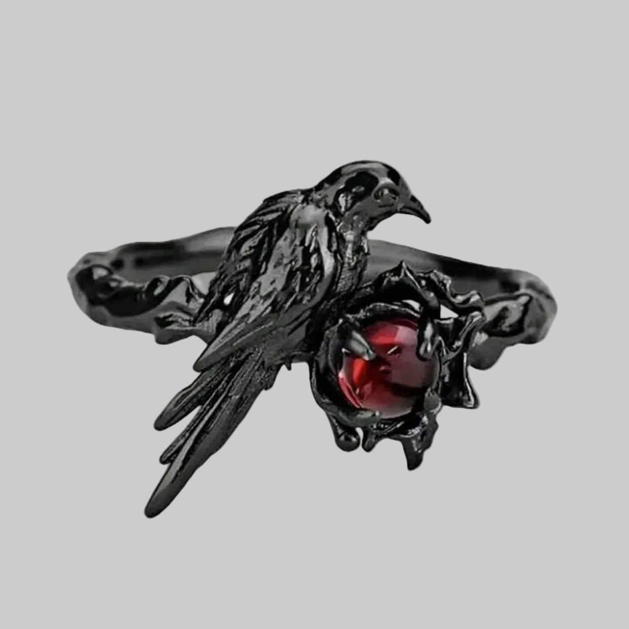black crow ring