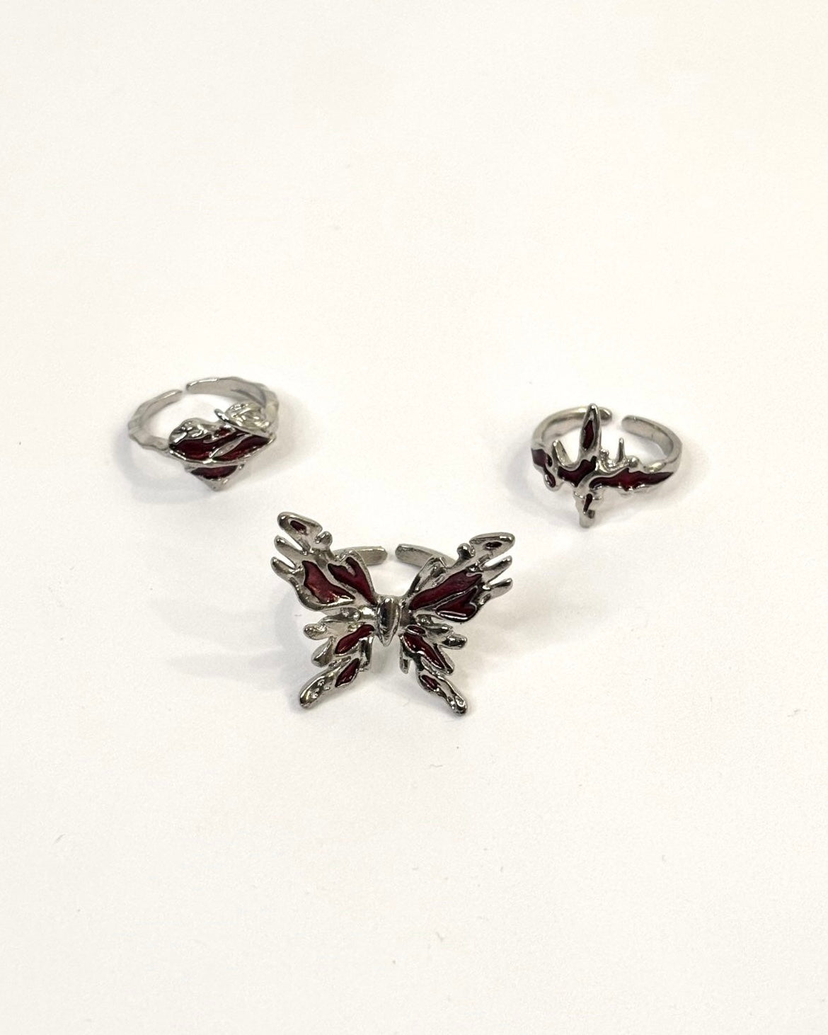 red ring set (set of three)