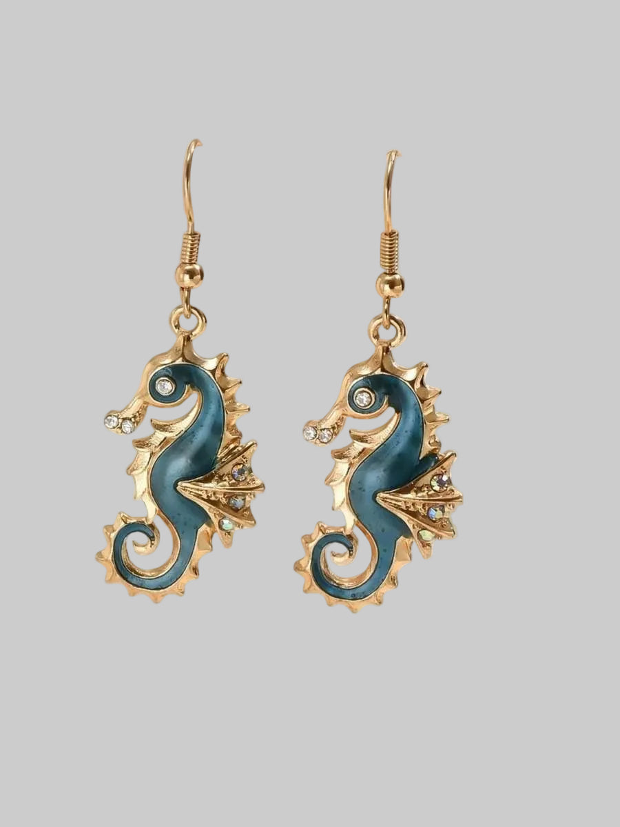 sea horse earrings
