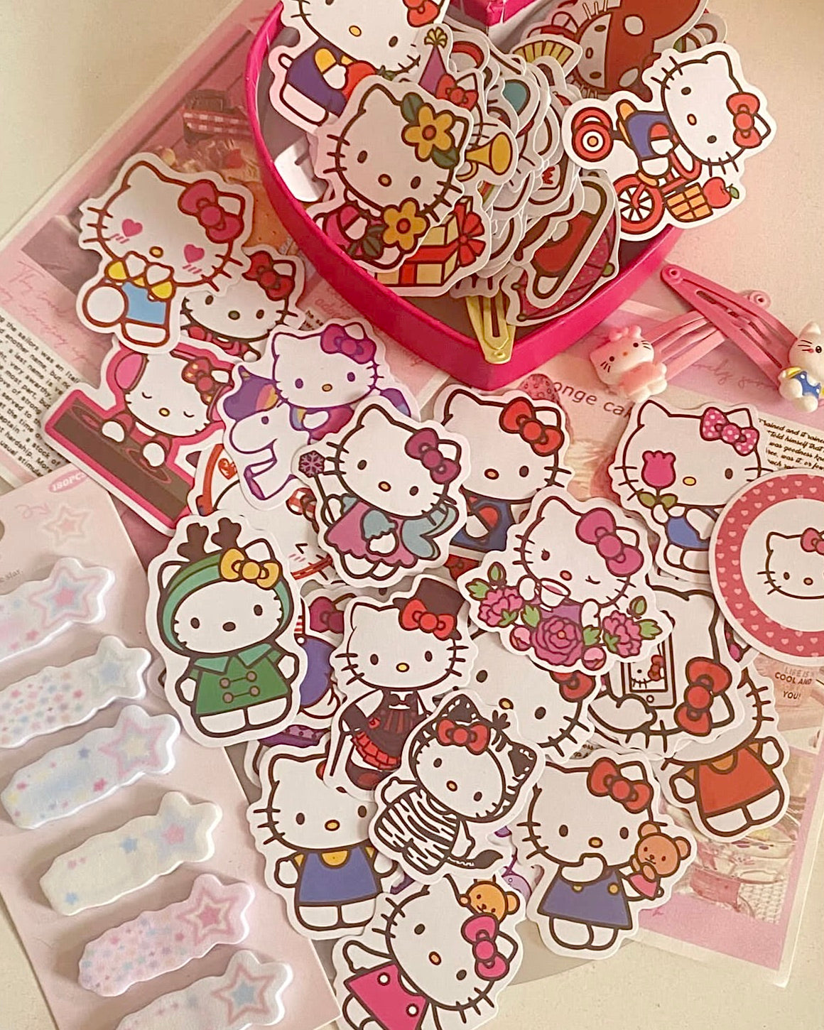 hello kitty sticker pack
