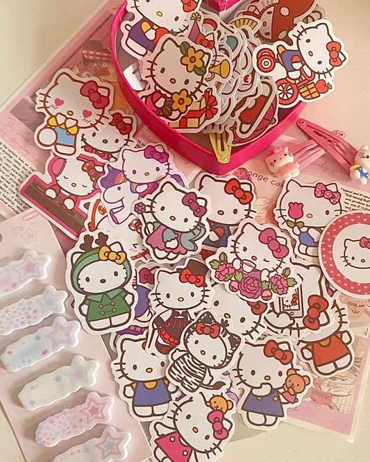 hello kitty sticker pack