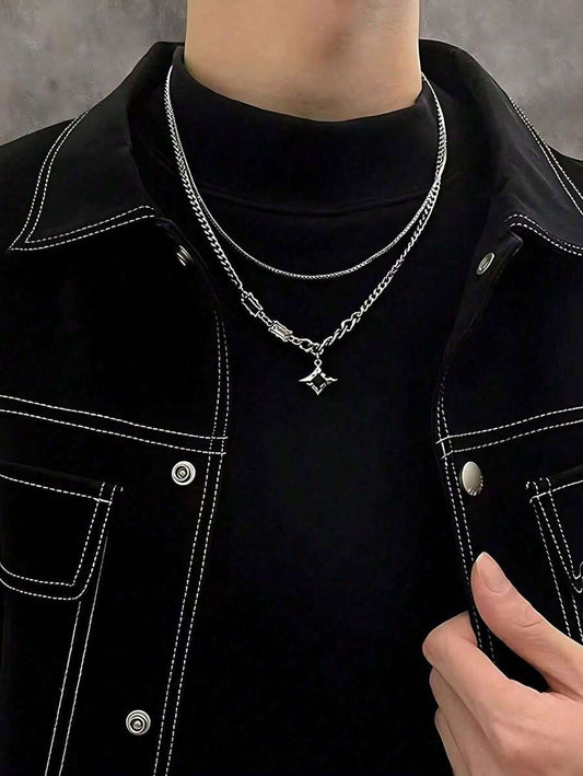 double layer sparkle chains