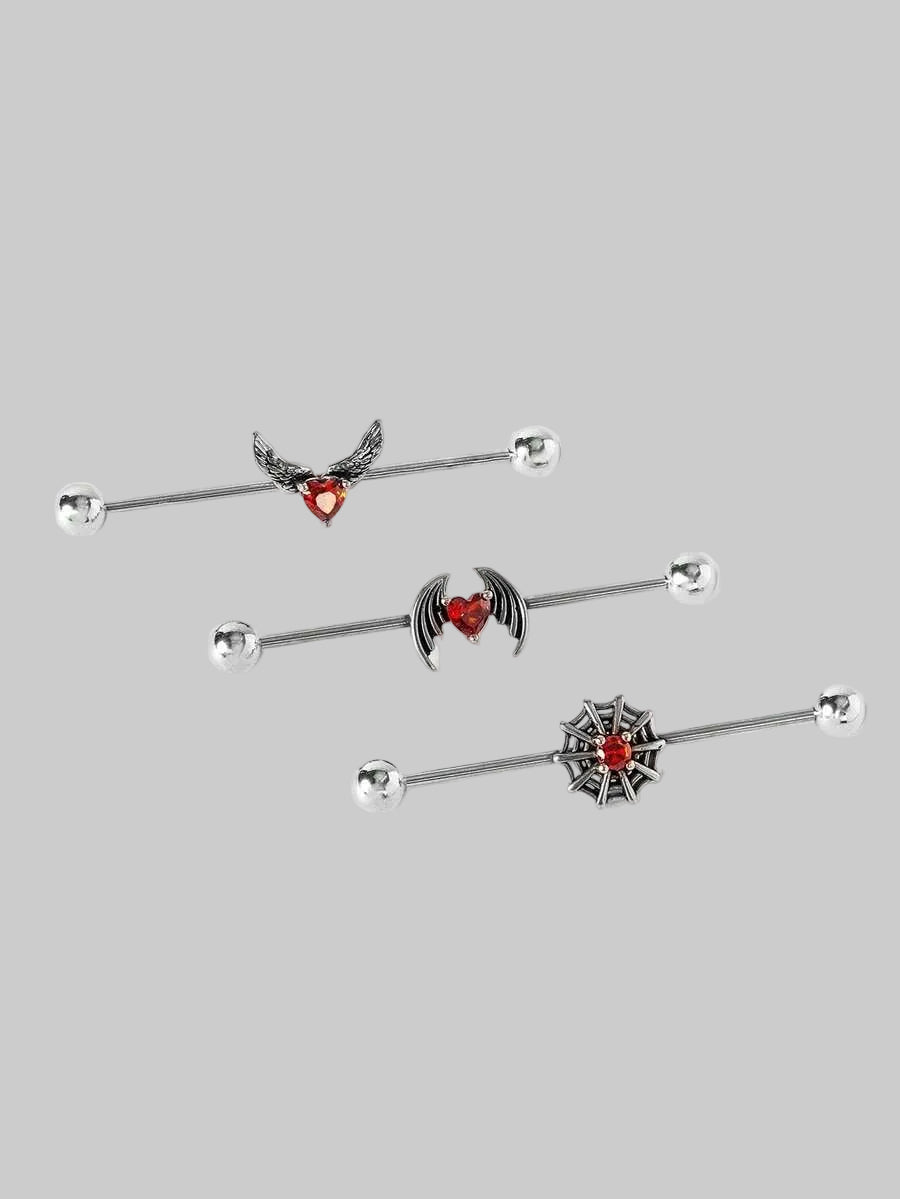 gothic cartilage industrial earring