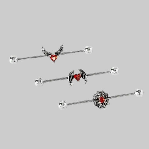 gothic cartilage industrial earring