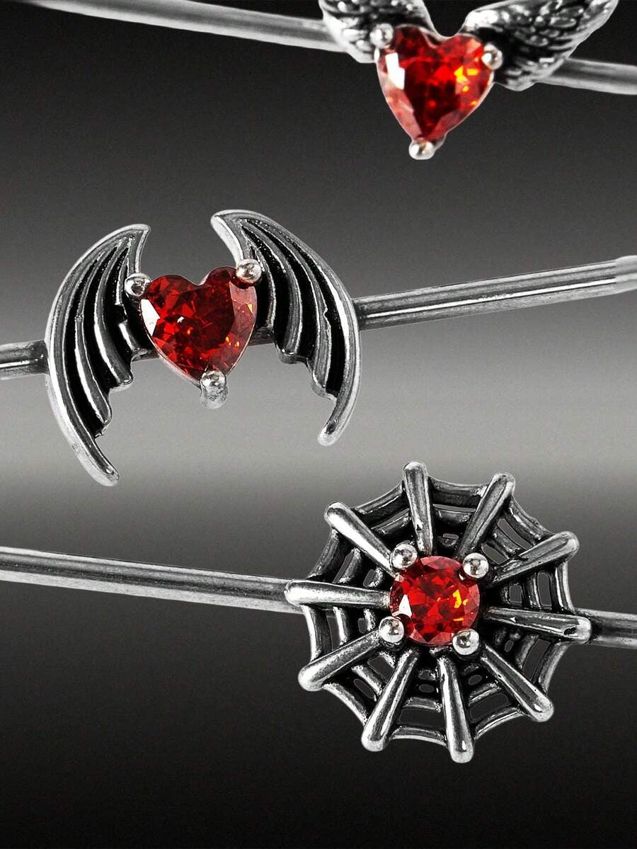 gothic cartilage industrial earring