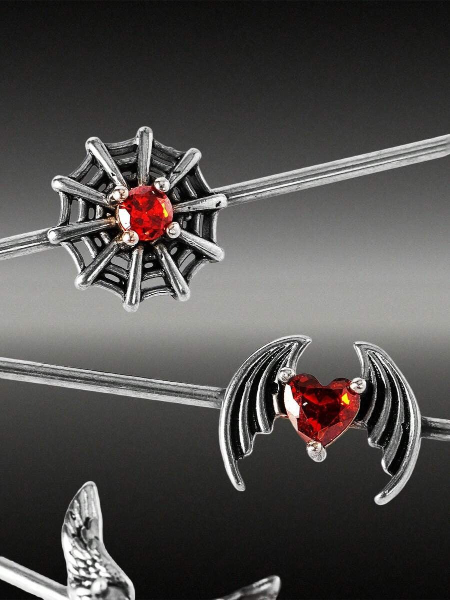 gothic cartilage industrial earring