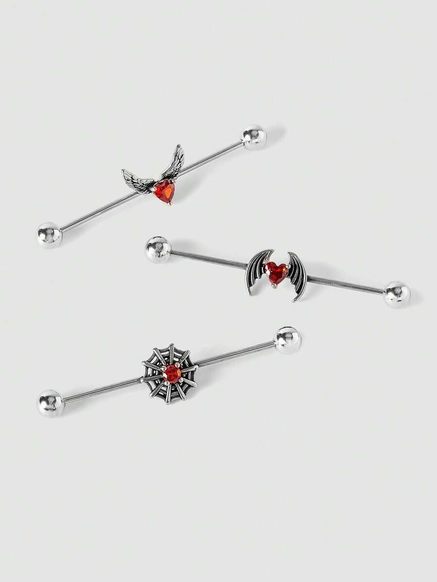 gothic cartilage industrial earring