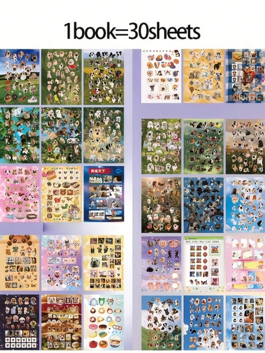 cat sticker book