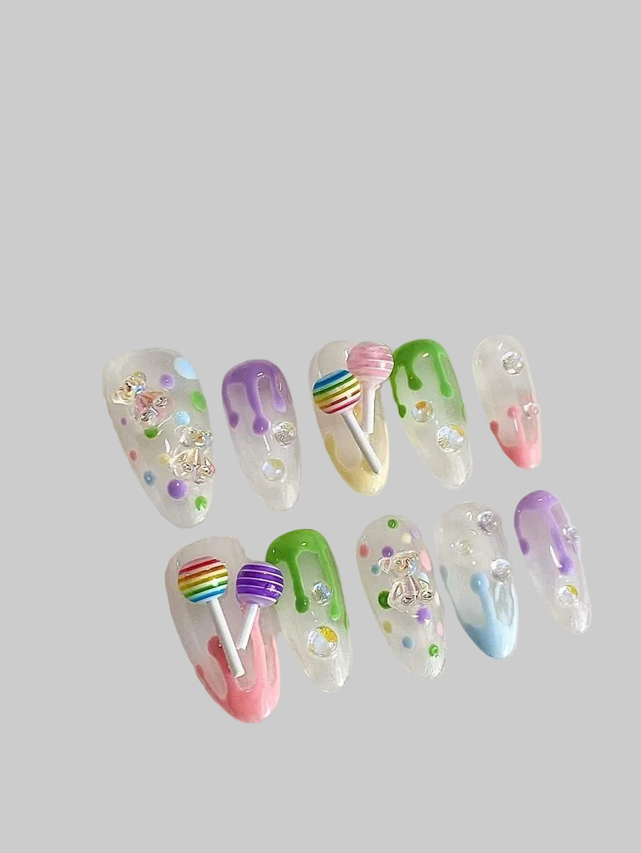 candy core nails