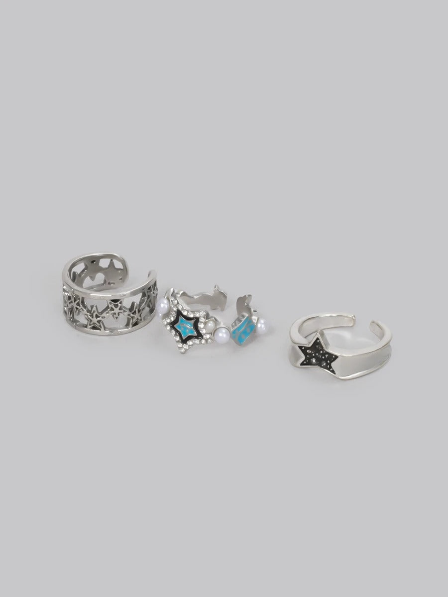star ring set
