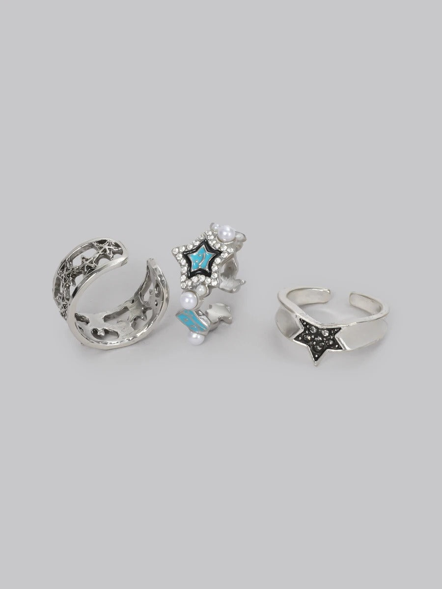 star ring set