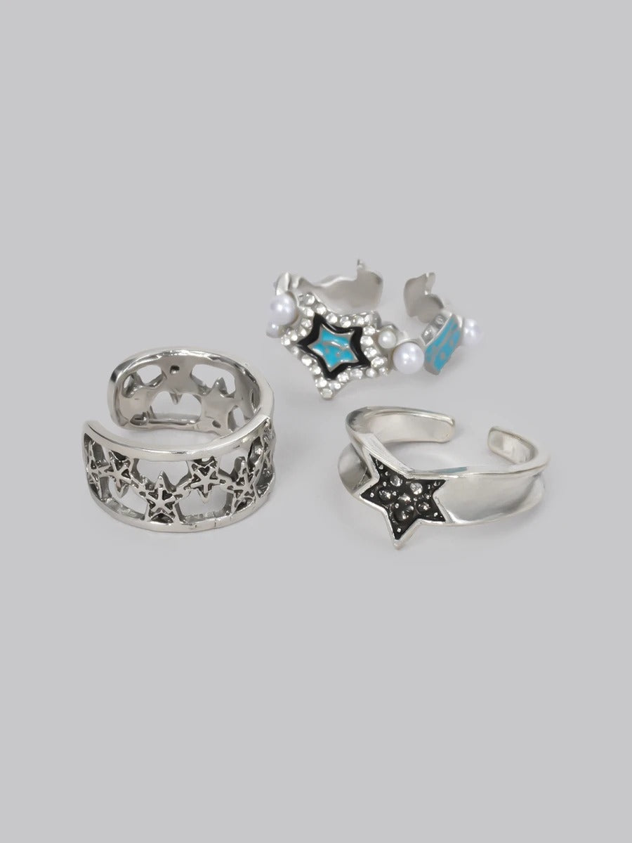 star ring set