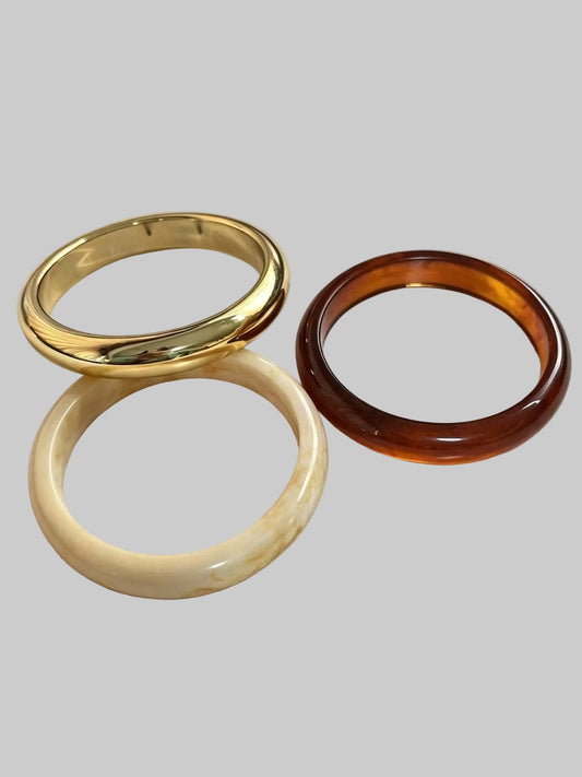 acrylic bangles set