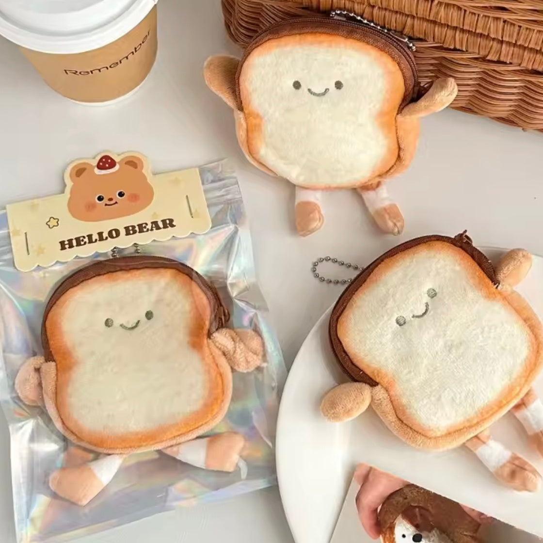 toast coin purse 🍞