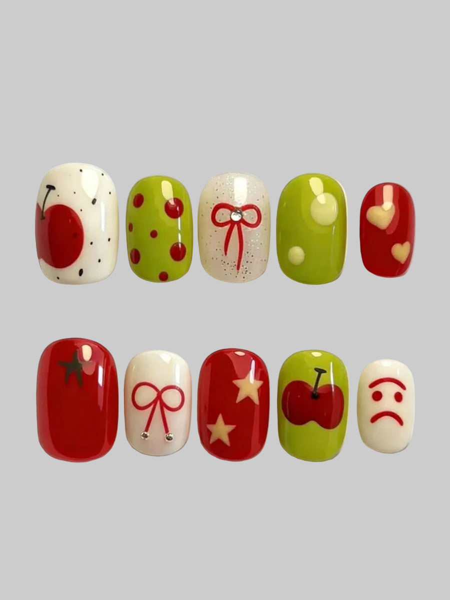 apple brat nails