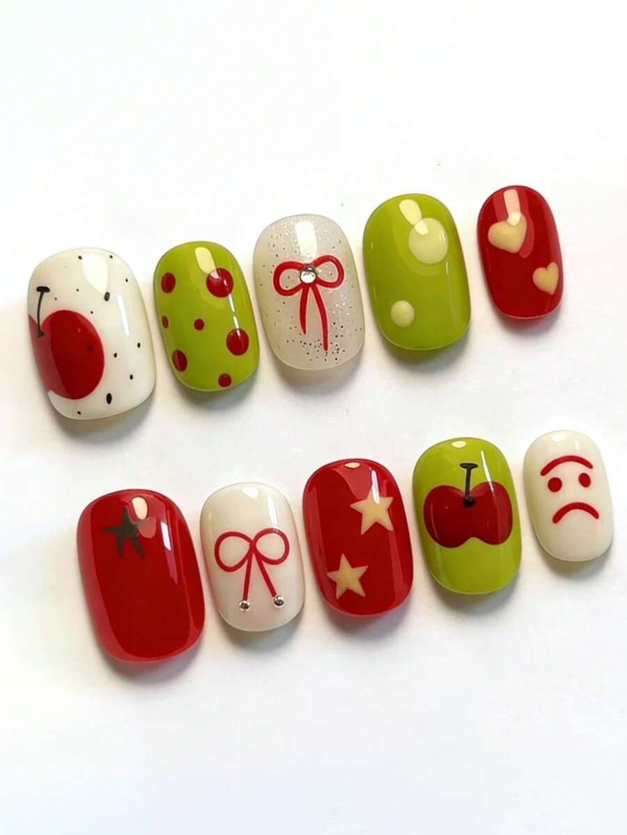 apple brat nails