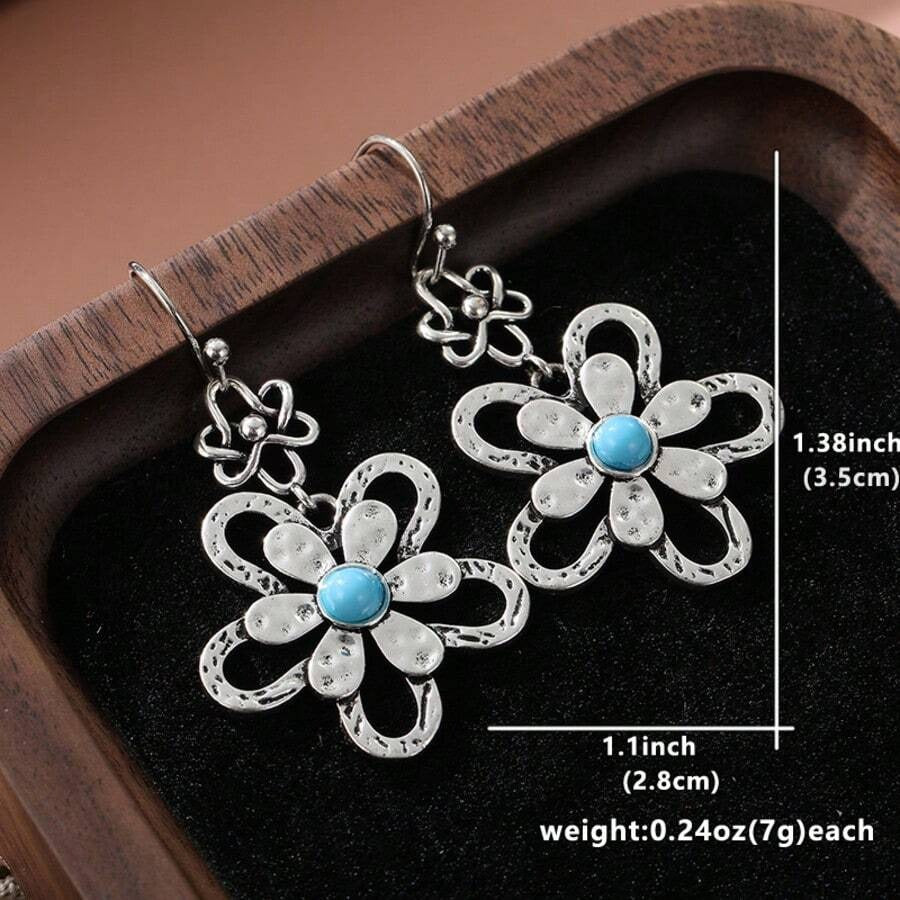 flower earrings